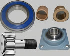 Shafts & Bearings, Housed Bearing Assembly,Ball Bearings,Oilite Bushes